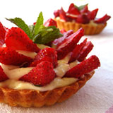 pastries - strawberry tart